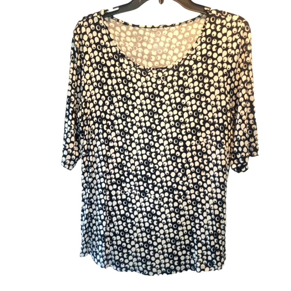 APT 9 essentials Womens casual top size large